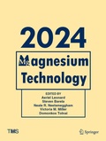 Cover: Magnesium Technology 2024 - Springer