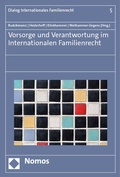 Cover: Vorsorge und Verantwortung im Internationalen Familienrecht - Nomos