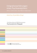 Cover: Emigrationserfahrungen eines Psychoanalytikers - Verlag Barbara Budrich