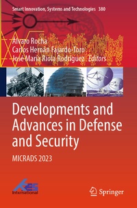 Enlarge image Cover: Developments and Advances in Defense and Security - Springer
