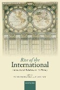Cover: Rise of the International - Oxford University Press
