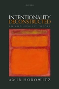 Cover: Intentionality Deconstructed - Oxford University Press