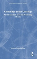 Cover: Cambridge Social Ontology - Routledge