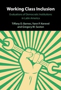 Cover: Working Class Inclusion - Cambridge University Press
