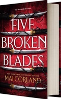 Cover: Five Broken Blades (Standard Edition) - Entangled: Red Tower Books