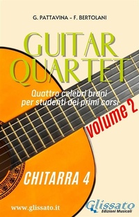 Abbildung von: Chitarra 4 - Guitar Quartet collection volume2 - Glissato Edizioni Musicali