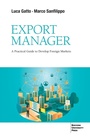 Cover: Export Manager - Bocconi University Press