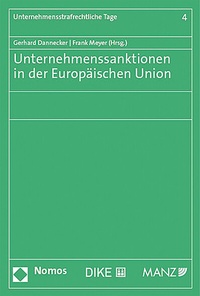 Abbildung von: Unternehmenssanktionen in der Europäischen Union - Manz