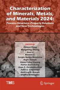 Abbildung von: Characterization of Minerals, Metals, and Materials 2024 - Springer
