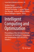 Cover: Intelligent Computing and Optimization - Springer