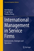 Cover: International Management in Service Firms - Springer