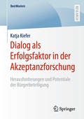 Cover: Dialog als Erfolgsfaktor in der Akzeptanzforschung - Springer