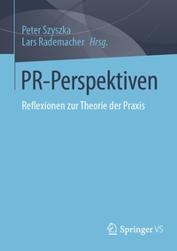 Enlarge image Cover: PR-Perspektiven - Springer VS