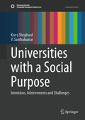 Cover: Universities with a Social Purpose - Springer