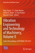 Cover: Vibration Engineering and Technology of Machinery, Volume II - Springer