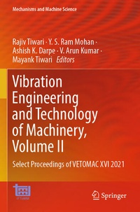 Enlarge image Cover: Vibration Engineering and Technology of Machinery, Volume II - Springer