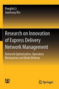 Enlarge image Cover: Research on Innovation of Express Delivery Network Management - Springer
