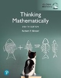 Cover: Thinking Mathematically, Global Edition - Pearson Education Limited