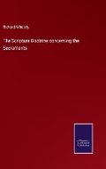 Cover: The Scripture Doctrine concerning the Sacraments - Salzwasser Verlag
