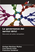 Cover: La governance dei servizi idrici - Edizioni Sapienza