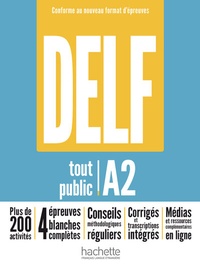 Abbildung von: DELF tout public A2 - Conforme au nouveau format d'épreuves - Hueber Verlag