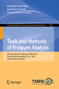 Cover: Tools and Methods of Program Analysis - Springer