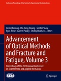 Cover: Advancement of Optical Methods and Fracture and Fatigue, Volume 3 - Springer