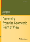 Bild: Convexity from the Geometric Point of View - Birkh&auml;user