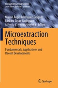 Cover: Microextraction Techniques - Springer