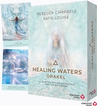 Abbildung von: Healing Waters Orakel - 44 Karten mit Botschaften und Anleitungen - Königsfurt-Urania Verlag