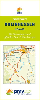Abbildung von: Freizeitkarte Rheinhessen 1:50.000 - pmv Peter Meyer Verlag