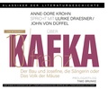 Cover: Ein Gespr&auml;ch &uuml;ber Franz Kafka - Der Bau + Josefine, die S&auml;ngerin oder Das Volk der M&auml;use - Diwan H&ouml;rbuchverlag