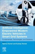 Cover: Artificial Intelligence-Empowered Modern Electric Vehicles in Smart Grid Systems - Elsevier