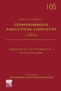 Abbildung von: Applications of Green Nanomaterials in Analytical Chemistry: Volume 105 - Elsevier