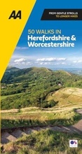 Cover: AA 50 Walks in Herefordshire & Worcestershire - Automobile Association