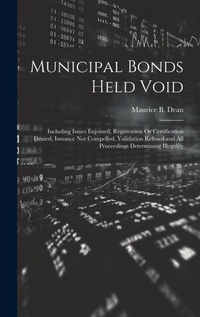 Abbildung von: Municipal Bonds Held Void - Legare Street Press