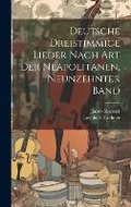 Cover: Deutsche Dreistimmige Lieder nach Art der Neapolitanen, Neunzehnter Band - Legare Street Press