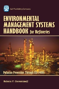 Enlarge image Cover: Environmental Management Systems Handbook for Refineries - Elsevier