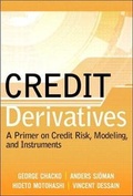 Cover: Credit Derivatives - Financial TImes Prentice Hall