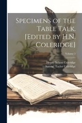 Cover: Specimens of the Table Talk. [Edited by H.N. Coleridge]; Volume 2 - Legare Street Press
