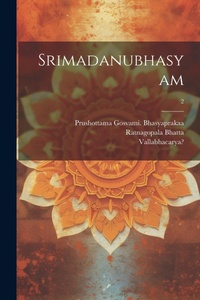 Abbildung von: Srimadanubhasyam; 2 - Legare Street Press