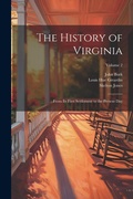 Cover: The History of Virginia - Legare Street Press