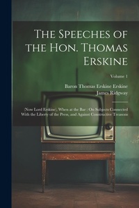 Bild: The Speeches of the Hon. Thomas Erskine - Legare Street Press