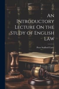 Enlarge image Cover: An Introductory Lecture On the Study of English Law - Legare Street Press