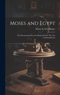 Cover: Moses and Egypt - Legare Street Press