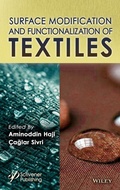 Cover: Surface Modification and Functionalization of Textiles - Wiley-Scrivener