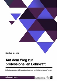 Abbildung von: Auf dem Weg zur professionellen Lehrkraft. Selbstkonzepte und Professionalisierung von Seiteneinsteiger*innen - GRIN Verlag