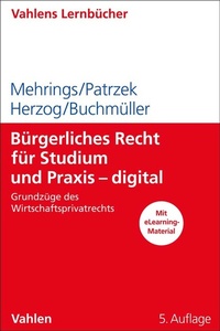 Abbildung von: Bürgerliches Recht für Studium und Praxis - digital - Vahlen