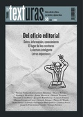 Cover: Texturas 50: Del oficio editorial - Trama Editorial