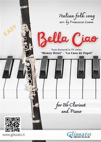 Abbildung von: Clarinet and Piano "Bella Ciao" sheet music - Glissato Edizioni Musicali